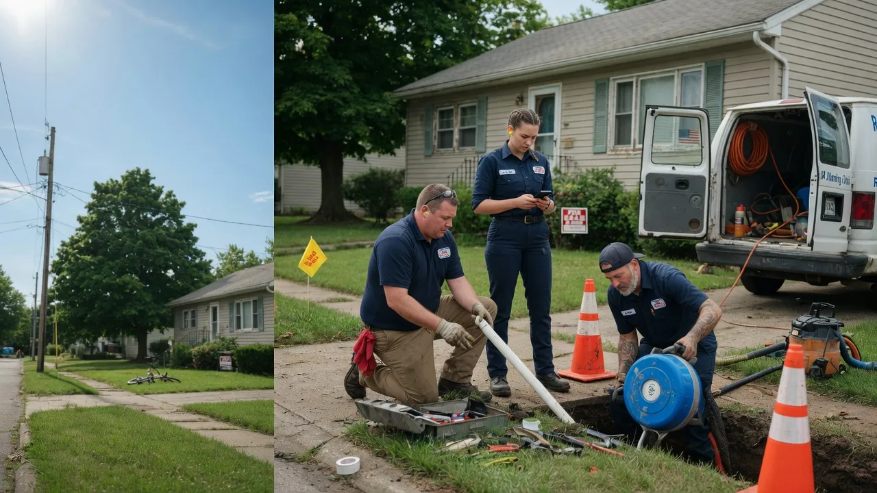 Sewer Line Repair in New Sweden, ME near me